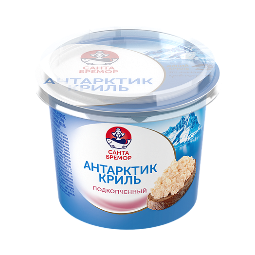 Паста САНТА БРЕМОР Антарктик-криль подкопченая 150гр